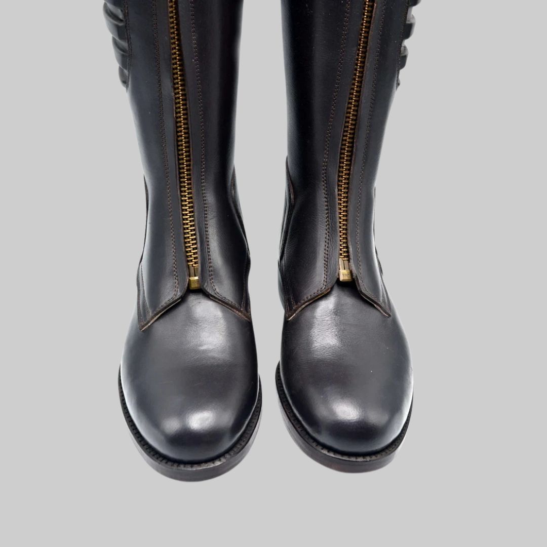 Equestrian-Style Riding Boots