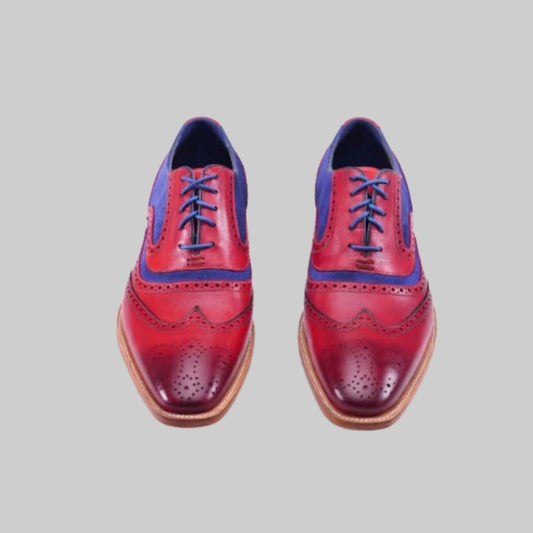 Two-Tone Wingtip Brogues