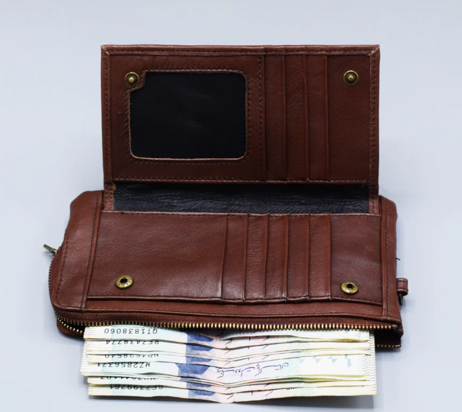 PHONE WALLET - BROWN