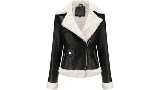 Fur Leather Jacket